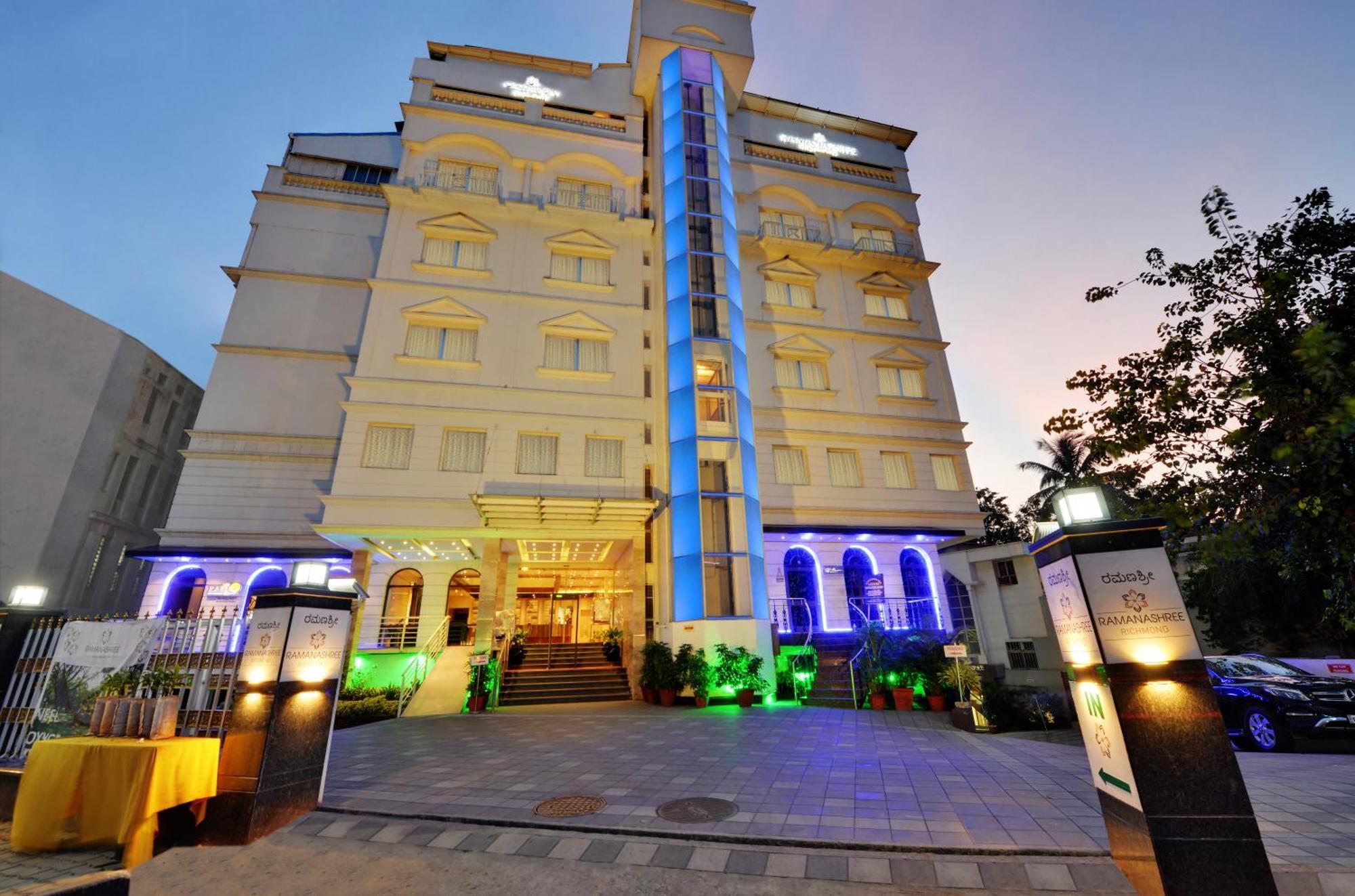 Hotel Ramanashree Richmond Bangalore Exterior foto